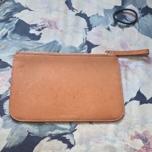Mansur Gavriel Vachetta Wallet Pouch Pink Ballet